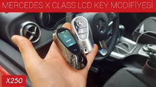 Mercedes X250 Anahtar Lcd Key S400 Maybach Stili X Cl Ekranlı Anahtar Modifiyesi