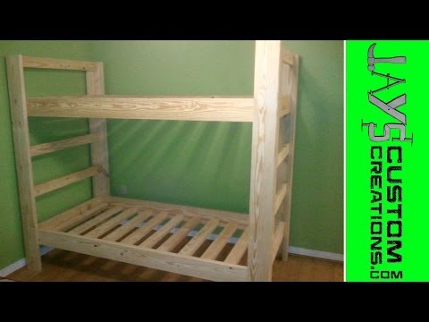 build a bunk bed plans