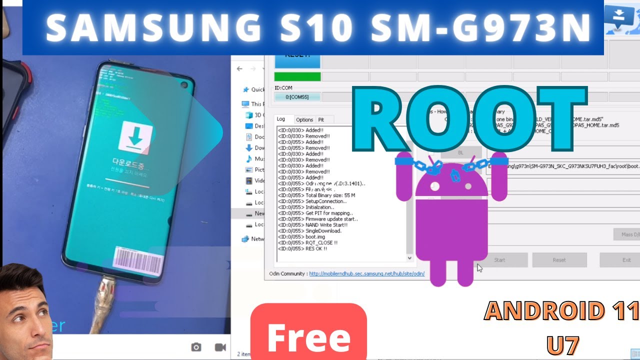 Samsung Galaxy S10 SM-G973N U7 Android11 Root Magisk Samsung Galaxy S10 SM-G973N U7 Android11 Root Magisk