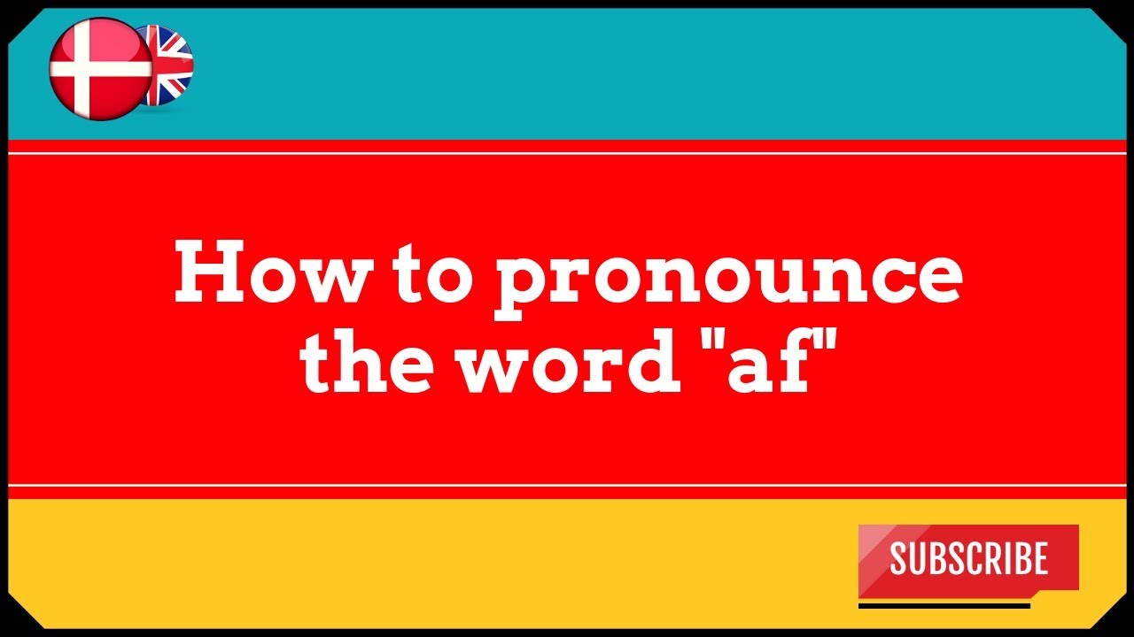A Taste of Danish Pronunciation