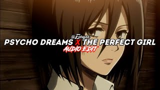 Psycho Dreams X The Perfect Girl Tiktok Mashup Edit Audio