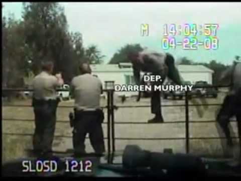 Slo County Sheriff's deputies violate 4th amendment rights of Matt Hart KCCN.tv Part 1