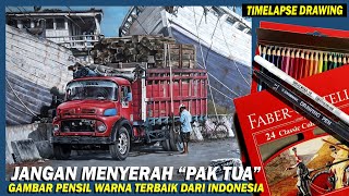Video Ke-100 Menggambar Truck Mercy Bagong Yang Tetap Eksis Beroperasi
