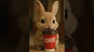This Bunny Needs Coffee More Than You