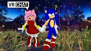 Somethings Up With Genesis Sonic Visits Amy In Vr Chat