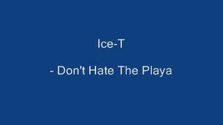 Watch IceT Dont Hate The Playa video