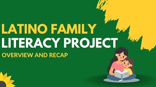 Basics Latino Family Literacy Project Leads The Way For Latino Borrego Youth And Their Families