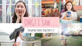 Travel Vlog To Singapore Day 1 & 2 || I Saw The Weeknd & Bella Hadid At Universal Studio!!