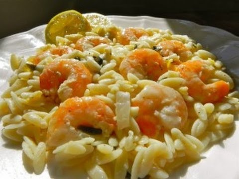 Video Orzo Pasta Recipes With Shrimp