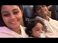 බබා එක්ක ෆ්ලයිට් එකේ ජරමරේ 😂 | Our First Flight Together ☺️ | Saranya’s First Flight | BKK VLOG 01
