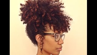 Easy Pineapple up do