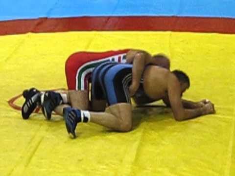 Rookie veteren wrestling loser gets image