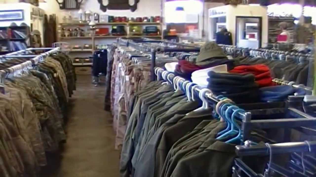 The Army Store - Surplus Military Gear - YouTube