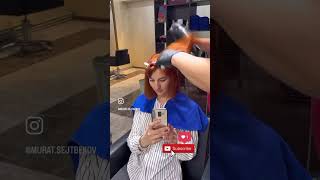 Instagram: @murat.sejtbekov #haircut #hair #hairpainting #howtomake #kazakhstan 