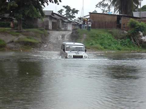 Bolero crossing the river Bolero crossing the river