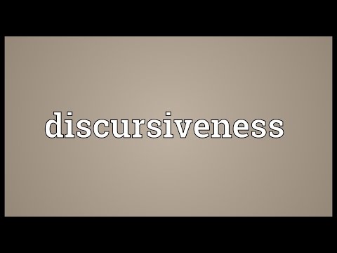Header of discursiveness