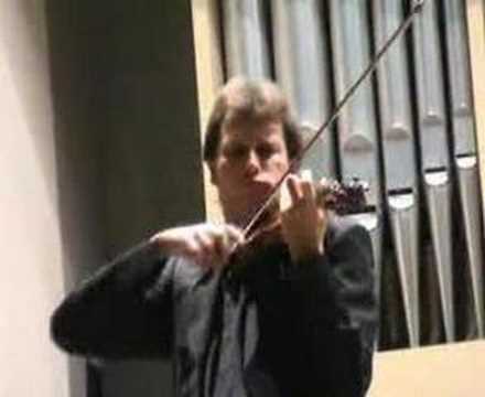 Nicolas Koeckert plays Berg Violin Concerto 1st movement (part 1)