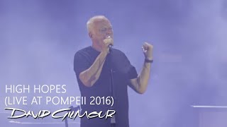 Watch David Gilmour High Hopes video