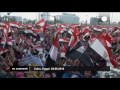 Egypt Celebrations- El-Sissi supporters celebrate his landslide election victory - no comment