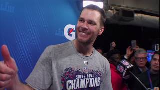 Tom Brady on Defeating the Rams "That Was a Great Way to End It" | Super Bowl LIII Press Conference