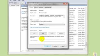How to Completely Disable Windows Update (Windows 7)