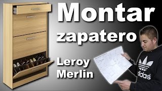 Montar mueble zapatero Practic Leroy Merlin