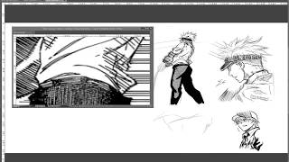 Drawing Robot X Lasberbeam Robo And Rion
