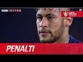 Neymar falla el penalty ante Asenjo