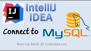 How To Connect To Mysql Database In Intellij Idea