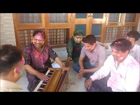 Holi at Narendra singh Negi jis hous