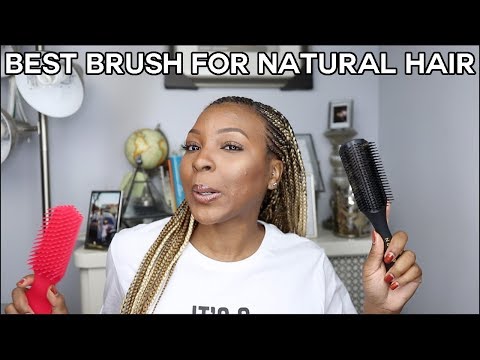 BEST BRUSH FOR NATURAL HAIR | PATTERN BEAUTY SHOWER BRUSH VS. FELICIA LEATHERWOOD | KENSTHETIC