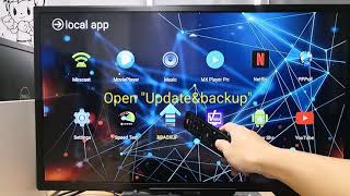 How to do the OTA firmware update on android tv box with USB flash