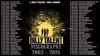 B̲illy T̲alent   Дискография   Discography   2003   2016