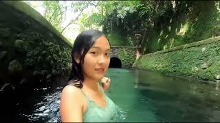 Rumas Alvia Mandi Disaluran Irigasi