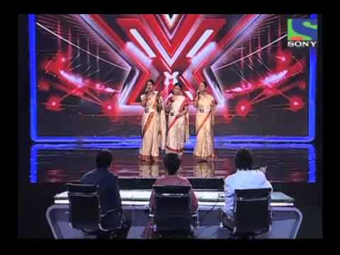 X Factor India - Sajda Sisters lovely performance on Dola Re...