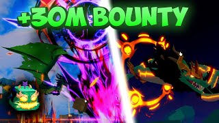 I Bounty Hunted With The New Dragon Rework And Its Ridiculous Blox Fruits