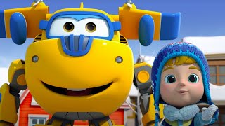 Мультик Супер Крылья 🚁   Джетт И Его Друзья - Super Wings - ❄️☃️  Зима Пришла! ❄️☃️