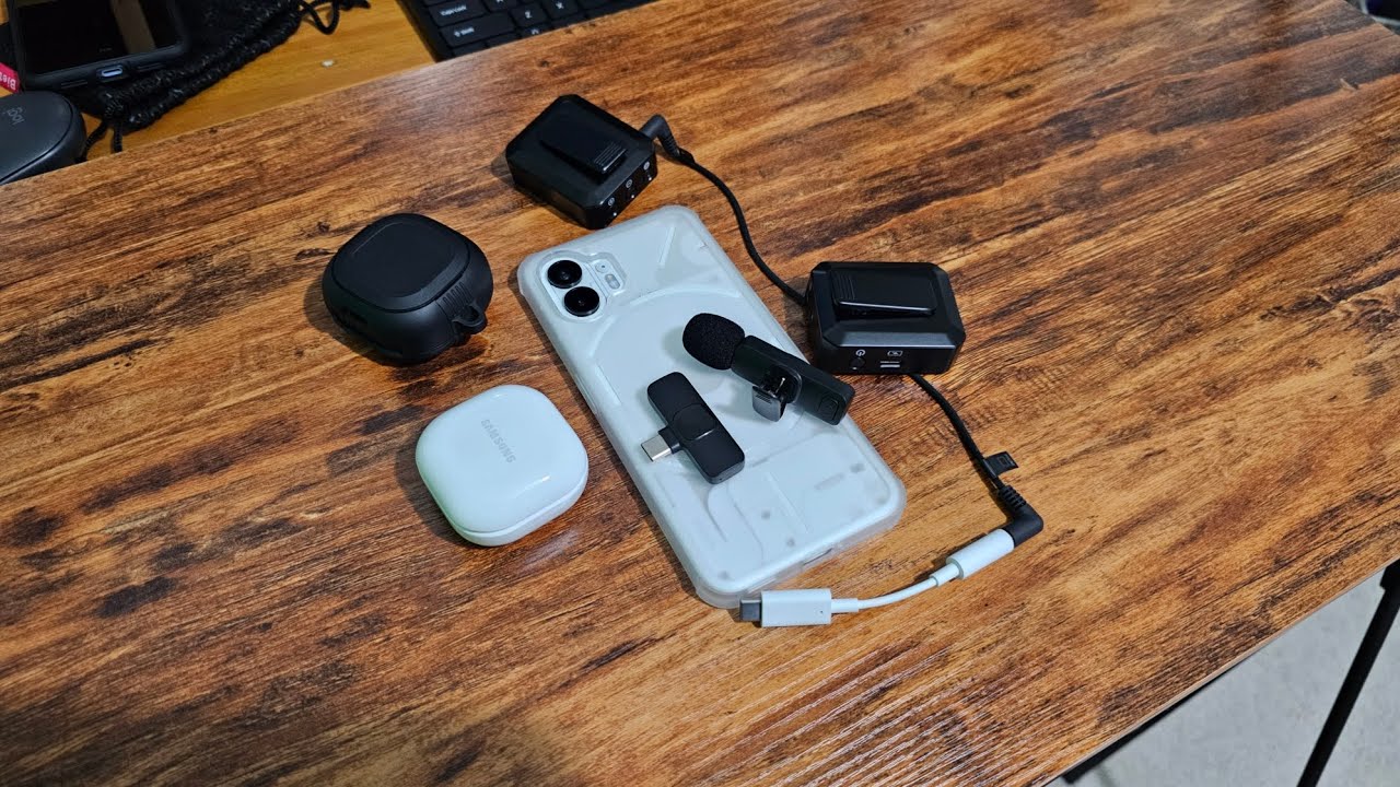 Nothing Phone 2 Mic Test Wired & Wireless Used for Nothing Phone 2 Mic Test Wired & Wireless Used for