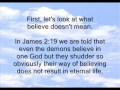 What Does Believe Mean?