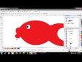 image Tutorial Corel Draw Menggambar Kartun Ikan