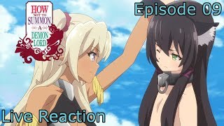 Live Reaction Isekai Maou To Shoukan Shoujo No Dorei Majutsu Episode 9