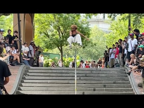 GO SKATE DAY 2024 BROOKLYN BANKS - EVERY TRICK LANDED