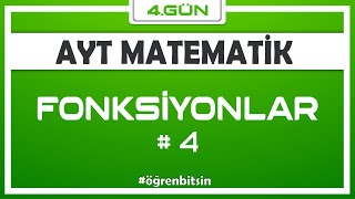 Fonksiyonlar 4 Ayt Matemati̇k Kampi 4.Gün Rehber Matematik