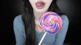 Asmr 포도맛 대왕 롤리팝 G Flavor King Lollipop