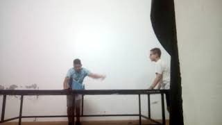 Partidita de ping pong con cris gamer 09!!