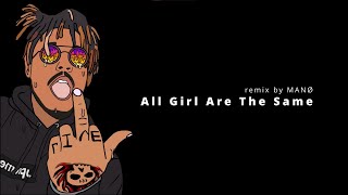 Juice WRLD - All Girls Are The Same (MANØ remix) with lyrics