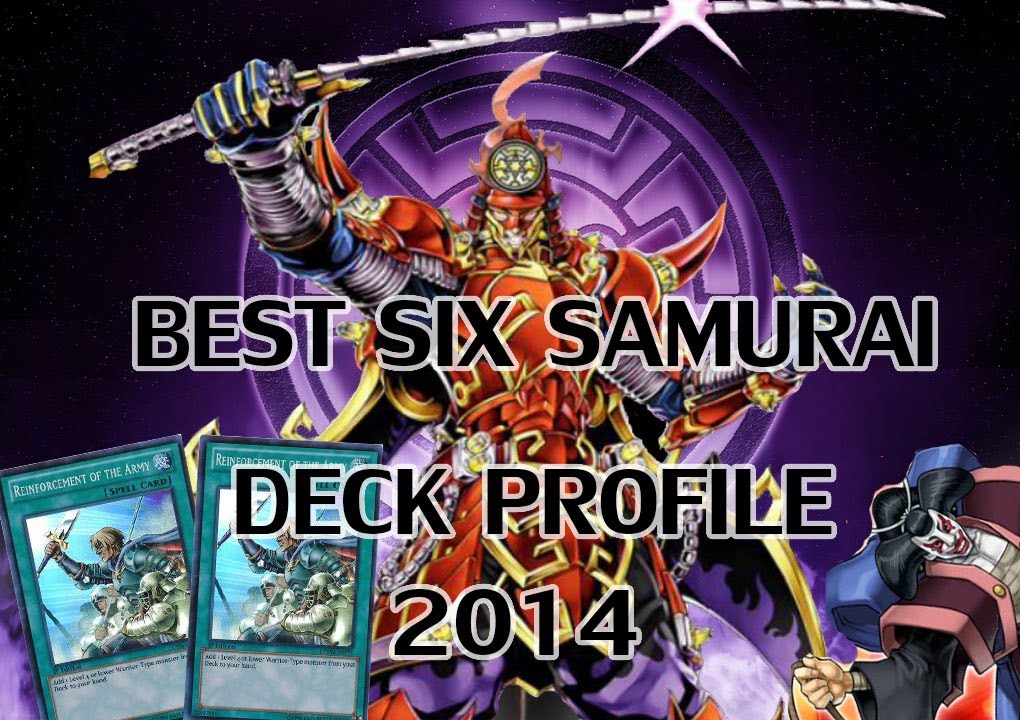 *YuGiOh* THE BEST! Six Samurai Deck Profile July 2014 Banlist YouTube