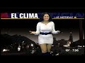 نشرة جوية ساخنة من المكسيك sexy weather broadcast