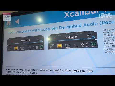 ISE 2024: SY Electronics Features Xcaliber 11 HDMI 150M Extender