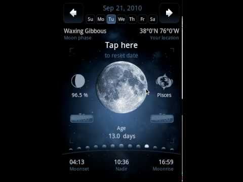 Deluxe Moon - Moon Calendar screenshot for Android